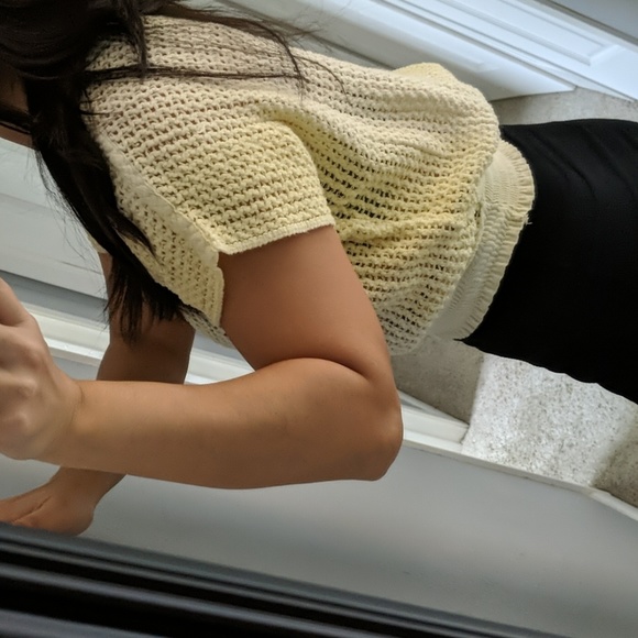 Vintage Crochet Top - fits like Size XXS - Picture 8 of 8